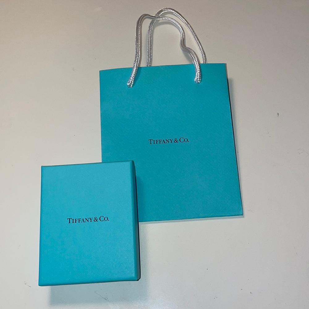 Tiffany & Co. small box and bag